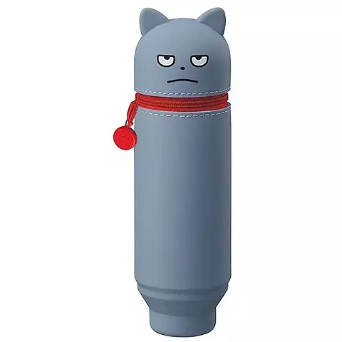 LIHIT UG-7712-104 伸縮筆筒-Naughty Cat
