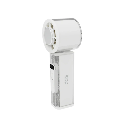  LOOP 製冷可擺頭手持風扇 PF-01 白色