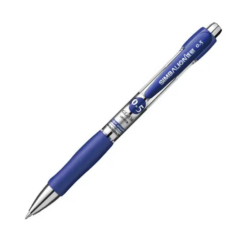 SIMBALION雄獅  GL-530速乾中性筆 0.5mm 藍
