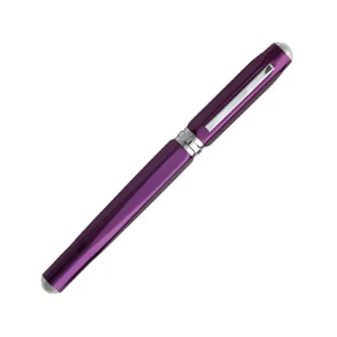 OHTO Dude 六角鋼筆 FF-15DD-BK 黑色筆桿 紫色筆桿