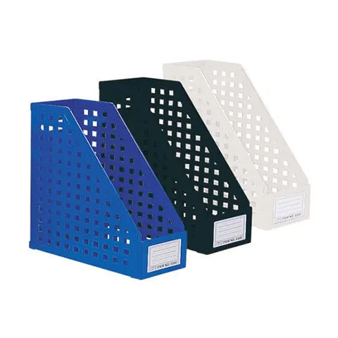 W.I.P台灣聯合 AMF-5200開放式方孔雜誌箱 黑(A4.B4兩用)