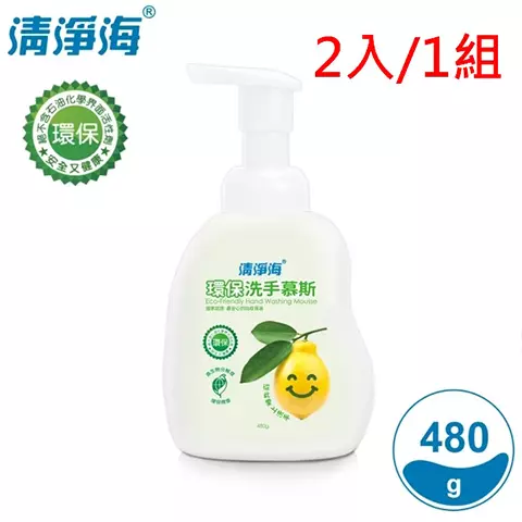 清淨海 環保洗手慕斯480g