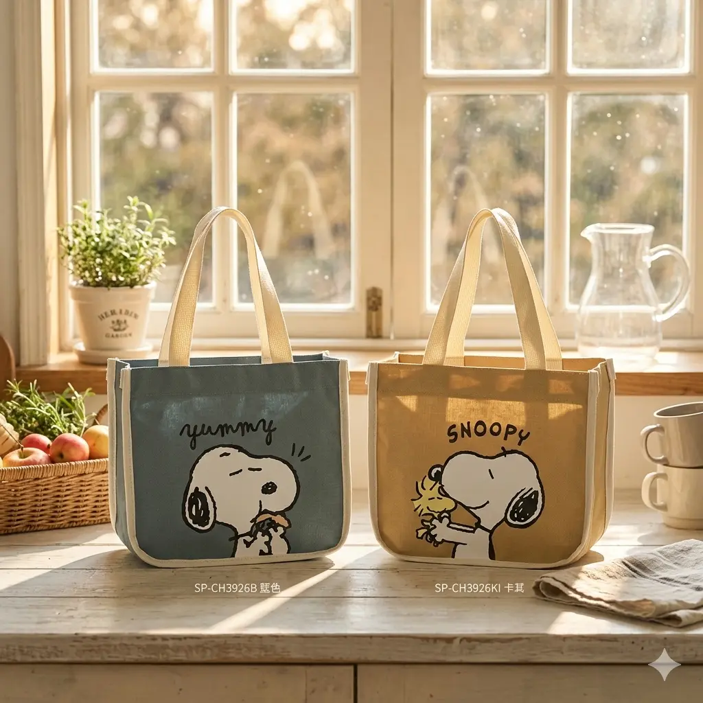 禮贈品072 SNOOPY 史努比-悠然輕巧手提保溫袋(有興趣請來電詢問)