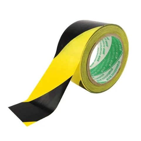 警示膠帶 48mm*25M 黑/黃