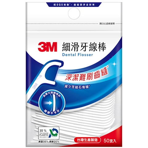 3M細滑牙線棒SF01 (50支)