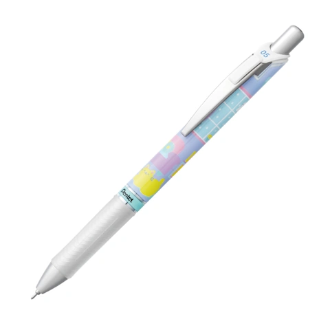 Pentel飛龍 BLN75KW57-C Kawaii極速鋼珠筆-雨滴點點